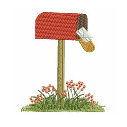 Mailbox 04(Lg) machine embroidery designs