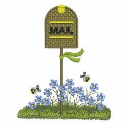 Mailbox 06(Sm) machine embroidery designs