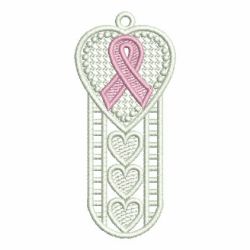 FSL Pink Ribbon Bookmarks 04 machine embroidery designs