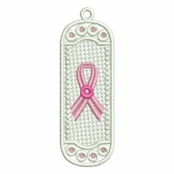 FSL Pink Ribbon Bookmarks 10 machine embroidery designs