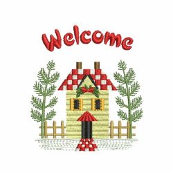 Welcome Home 02 machine embroidery designs