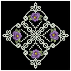 Heiloom Pansy Quilt 08(Lg) machine embroidery designs