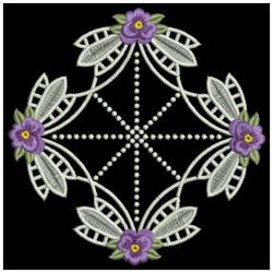 Heiloom Pansy Quilt 09(Md) machine embroidery designs