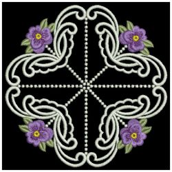 Heiloom Pansy Quilt 11(Sm) machine embroidery designs