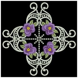 Heiloom Pansy Quilt 12(Lg) machine embroidery designs
