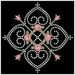 Candlewick Rose Quilt 02(Sm) machine embroidery designs