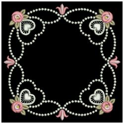 Candlewick Rose Quilt 06(Sm) machine embroidery designs