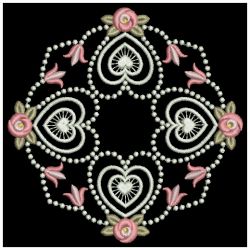 Candlewick Rose Quilt 08(Md) machine embroidery designs