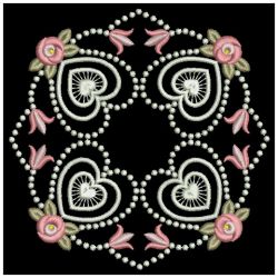 Candlewick Rose Quilt 09(Lg) machine embroidery designs