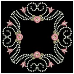 Candlewick Rose Quilt 10(Md) machine embroidery designs