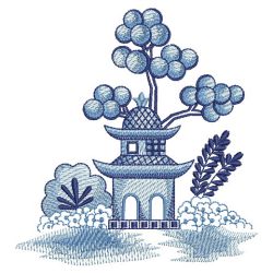 Blue Willow 03(Lg) machine embroidery designs