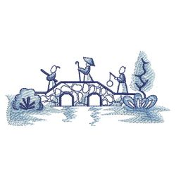 Blue Willow 05(Lg) machine embroidery designs
