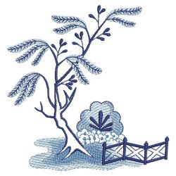 Blue Willow 07(Lg) machine embroidery designs