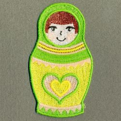 FSL Russian Dolls 02 machine embroidery designs