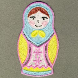 FSL Russian Dolls 08 machine embroidery designs