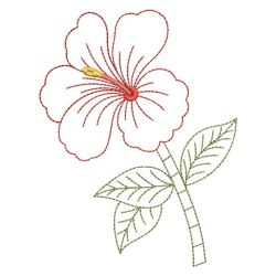 Vintage Hibiscus 16(Sm) machine embroidery designs