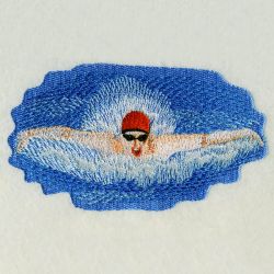 Swimming 05(Lg) machine embroidery designs