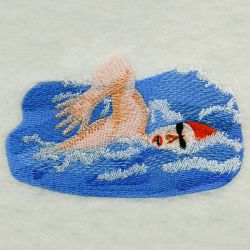 Swimming 07(Md) machine embroidery designs