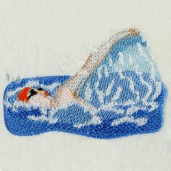 Swimming 08(Md) machine embroidery designs
