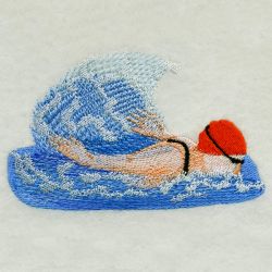 Swimming 09(Md) machine embroidery designs