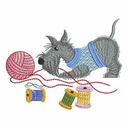 Cute Scottie Dog 02