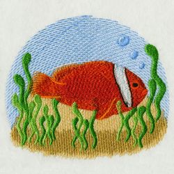 Clown Fish 06 machine embroidery designs