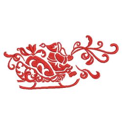 Damask Christmas 02(Sm) machine embroidery designs