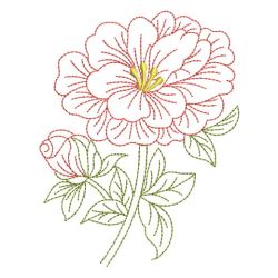 Vintage Camellia 02(Md) machine embroidery designs