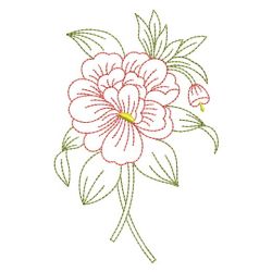 Vintage Camellia 04(Md) machine embroidery designs