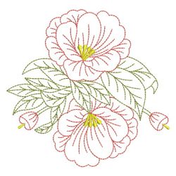 Vintage Camellia 05(Md) machine embroidery designs