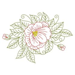Vintage Camellia 11(Md) machine embroidery designs