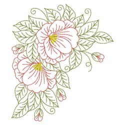 Vintage Camellia 12(Md) machine embroidery designs
