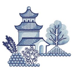Blue Willow 2 04(Sm) machine embroidery designs