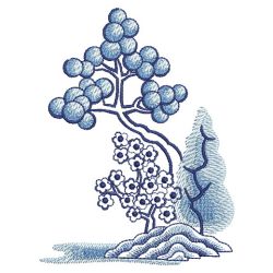 Blue Willow 2 08(Lg) machine embroidery designs