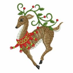 Christmas Reindeer 2 02 machine embroidery designs