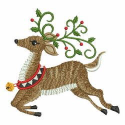 Christmas Reindeer 2 03 machine embroidery designs