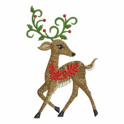 Christmas Reindeer 2 05 machine embroidery designs