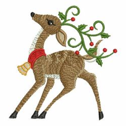 Christmas Reindeer 2 06 machine embroidery designs