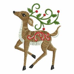 Christmas Reindeer 2 09 machine embroidery designs