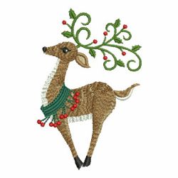 Christmas Reindeer 2 10 machine embroidery designs