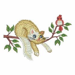 Playful Kittens 03 machine embroidery designs
