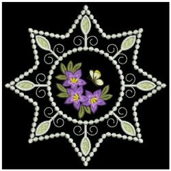 Candlewick Flower Quilt 01(Sm) machine embroidery designs