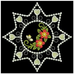 Candlewick Flower Quilt 02(Sm) machine embroidery designs