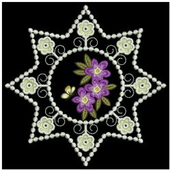 Candlewick Flower Quilt 03(Lg) machine embroidery designs
