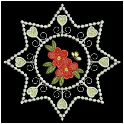 Candlewick Flower Quilt 07(Md) machine embroidery designs