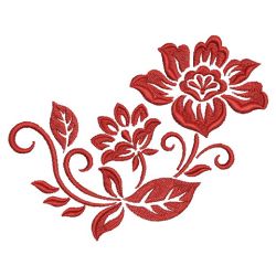 Blooming Poppy 03(Md) machine embroidery designs