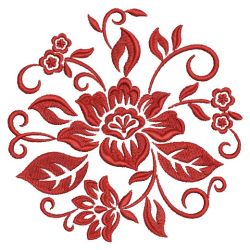 Blooming Poppy 10(Md) machine embroidery designs