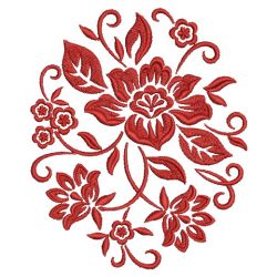 Blooming Poppy 11(Md) machine embroidery designs