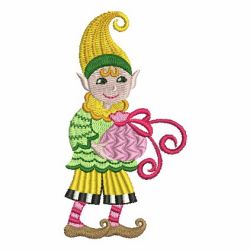 Joyful Elf 03 machine embroidery designs