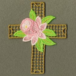FSL Rose Cross 2 01 machine embroidery designs
